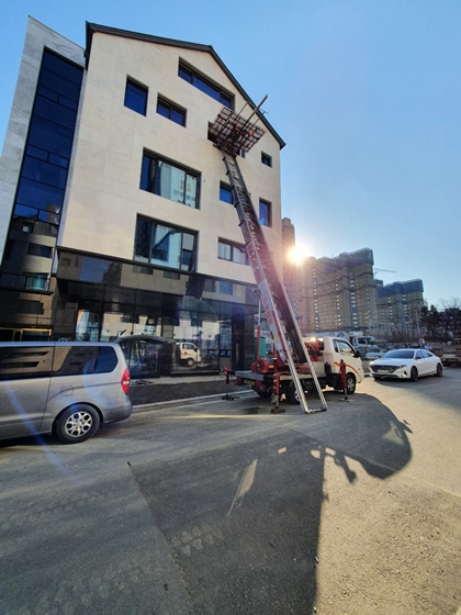 초지동사다리차